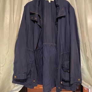 Torrid Dark Blue Military Jacket